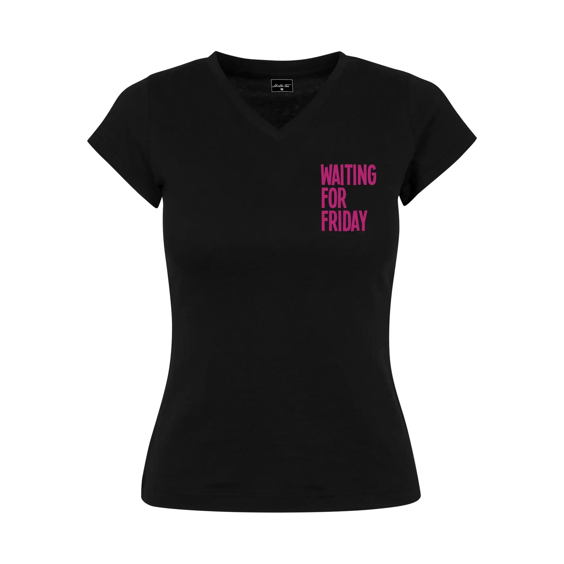 T-Shirt Frau Mister Tee Waiting For Friday Box