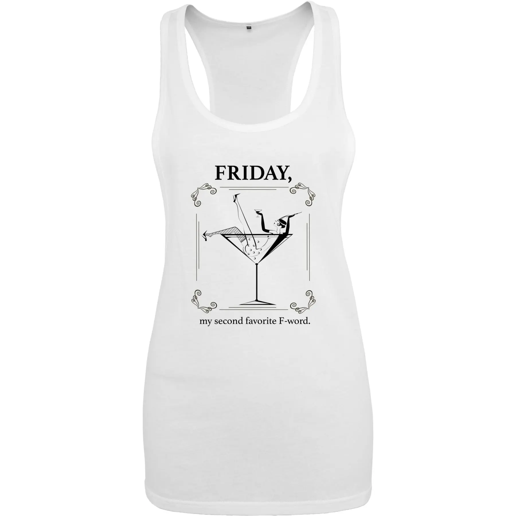 Damen-Top Mister Tee F-Word