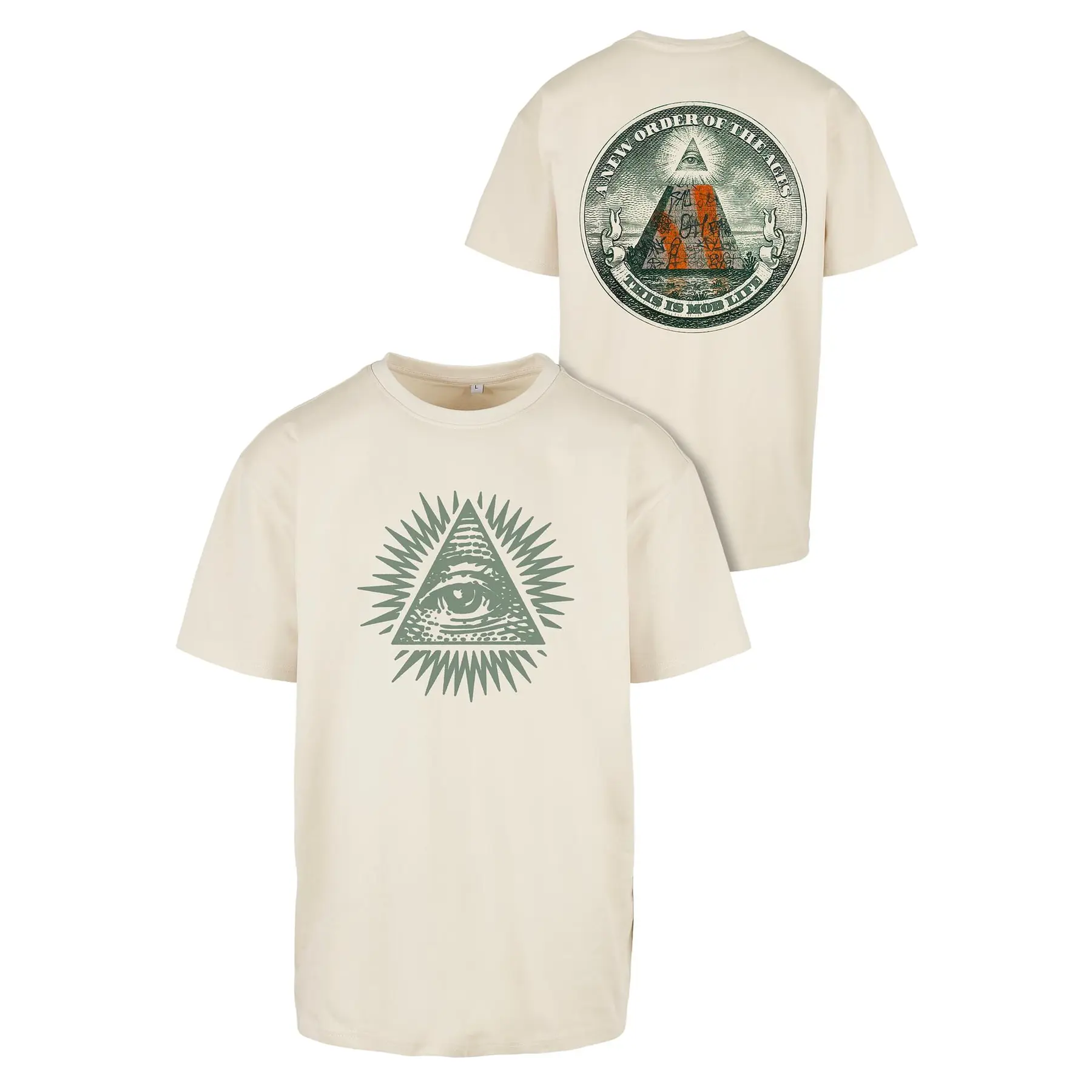 T-shirt oversize Mister Tee New Order