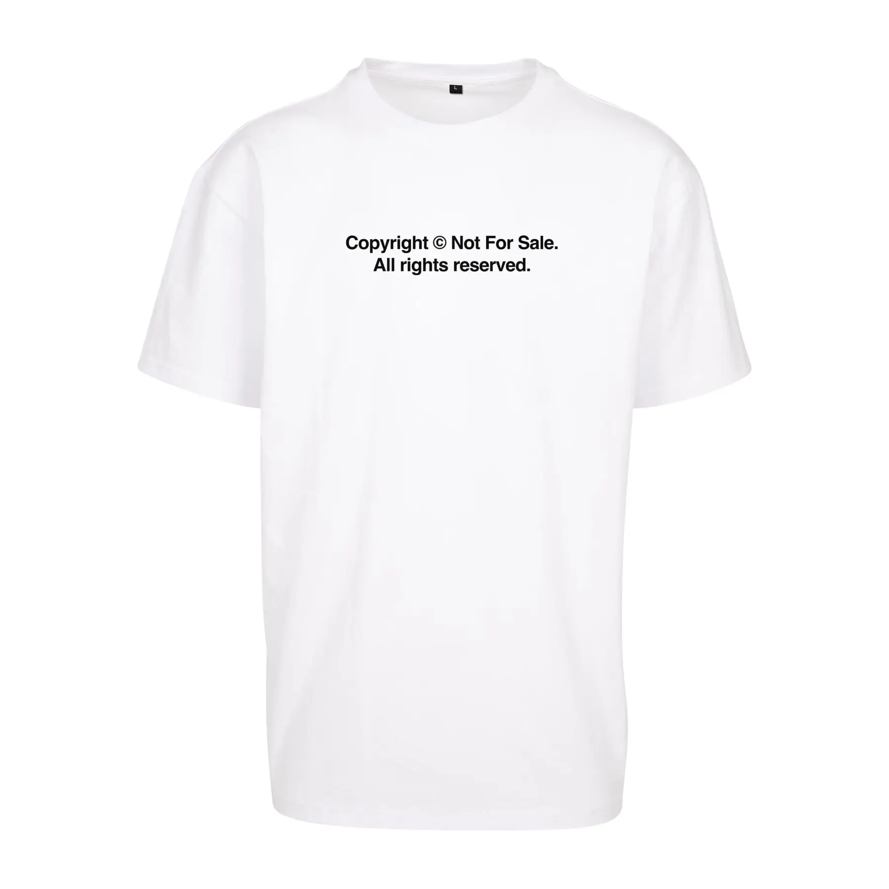 Übergroßes T-Shirt Mister Tee Fingerprint