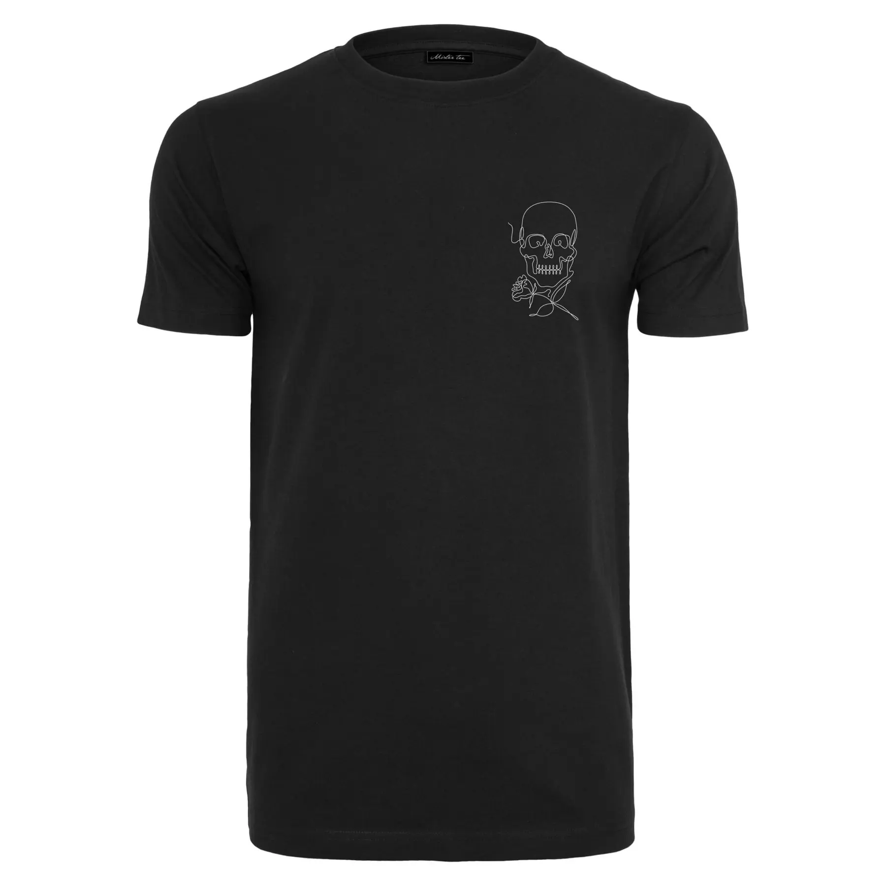 T-shirt Mister Tee Skull One Line