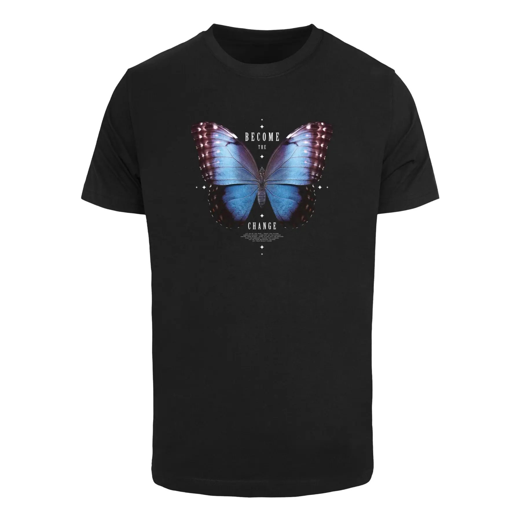 T-Shirt Mister Tee Become the Change Butterfly