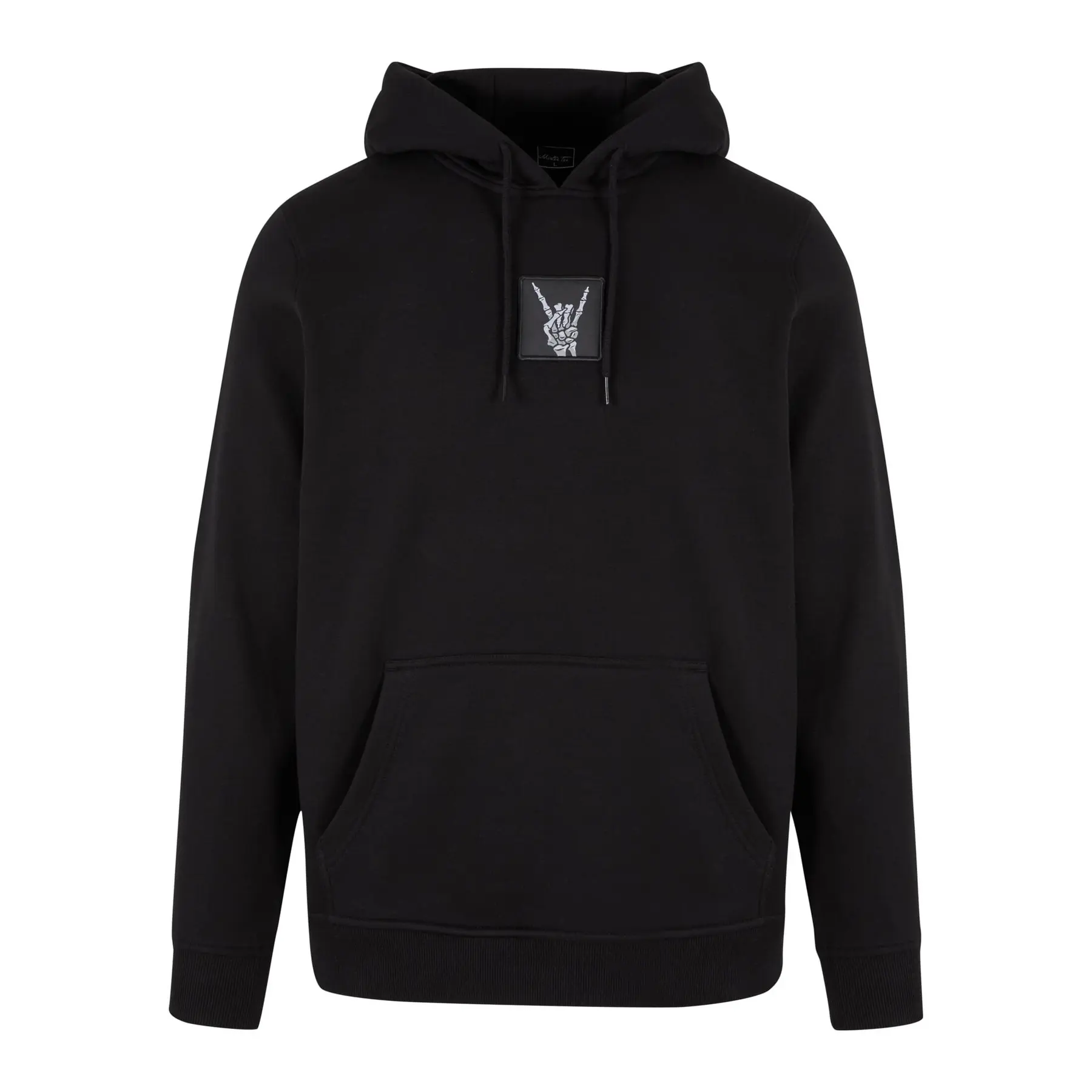 Felpa con cappuccio Mister Tee Skelett Patch