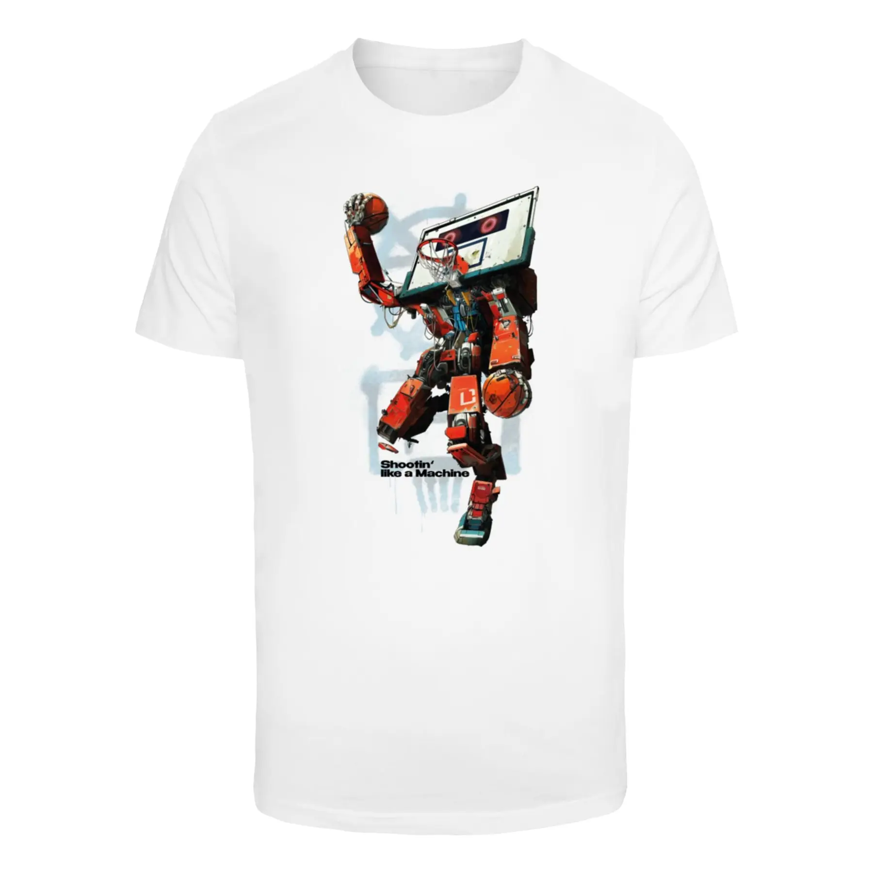 T-Shirt Mister Tee Bball Robot