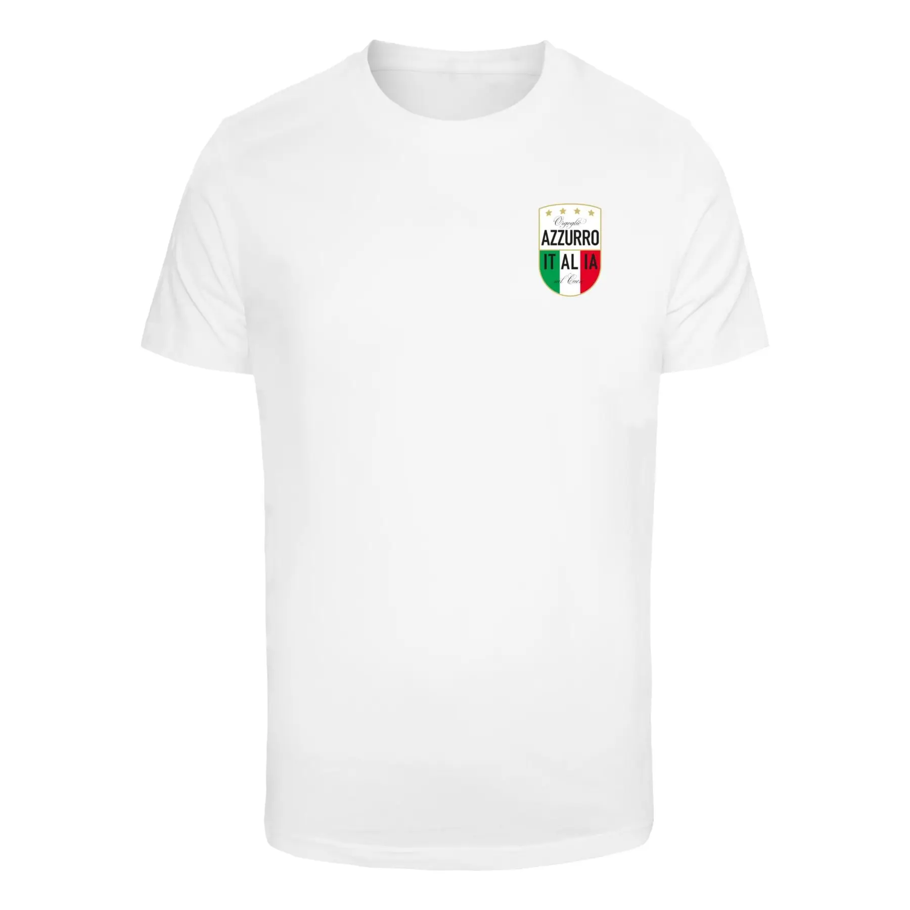 T-shirt Mister Tee Azurro Italia Crest
