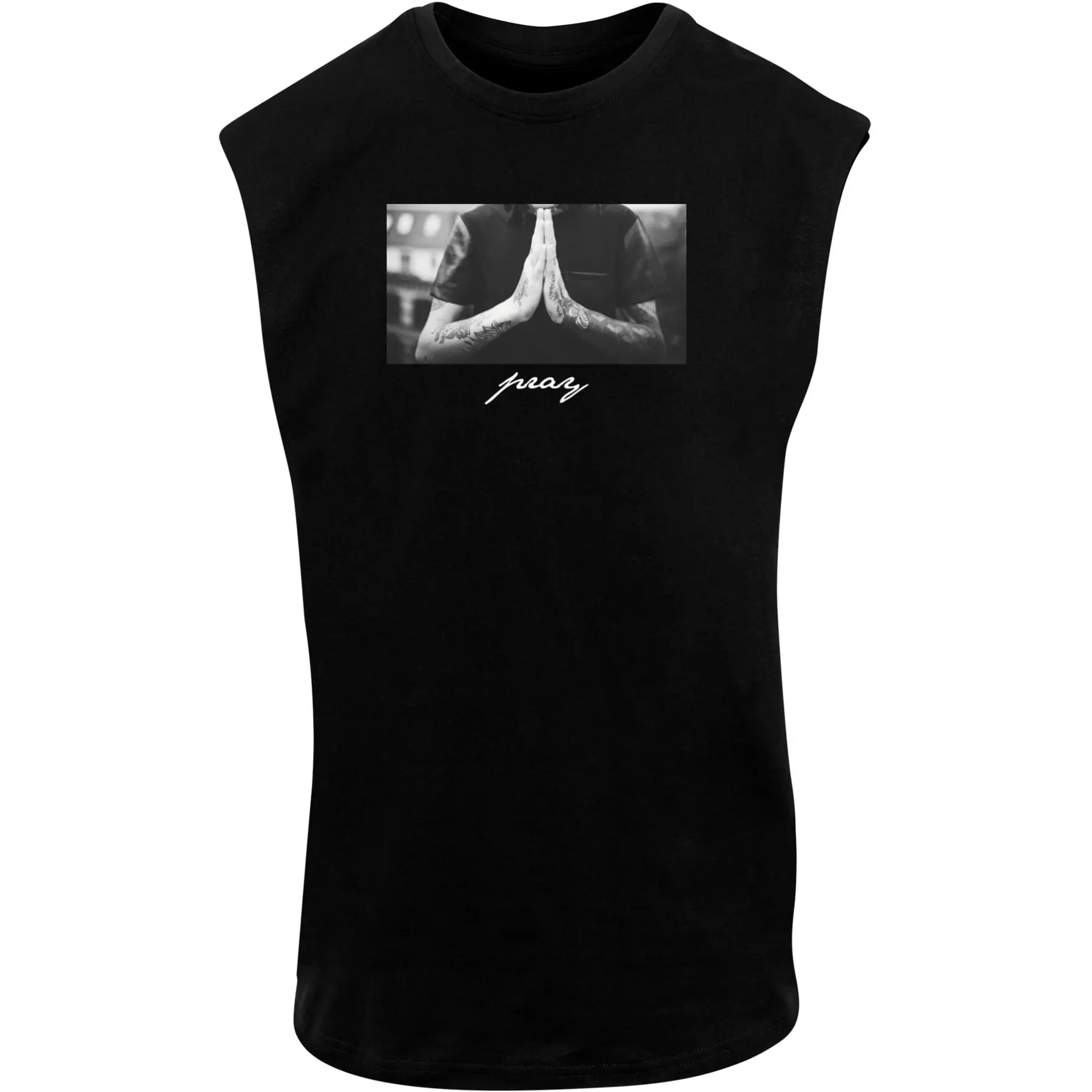 T-shirt senza maniche Mister Tee Pray