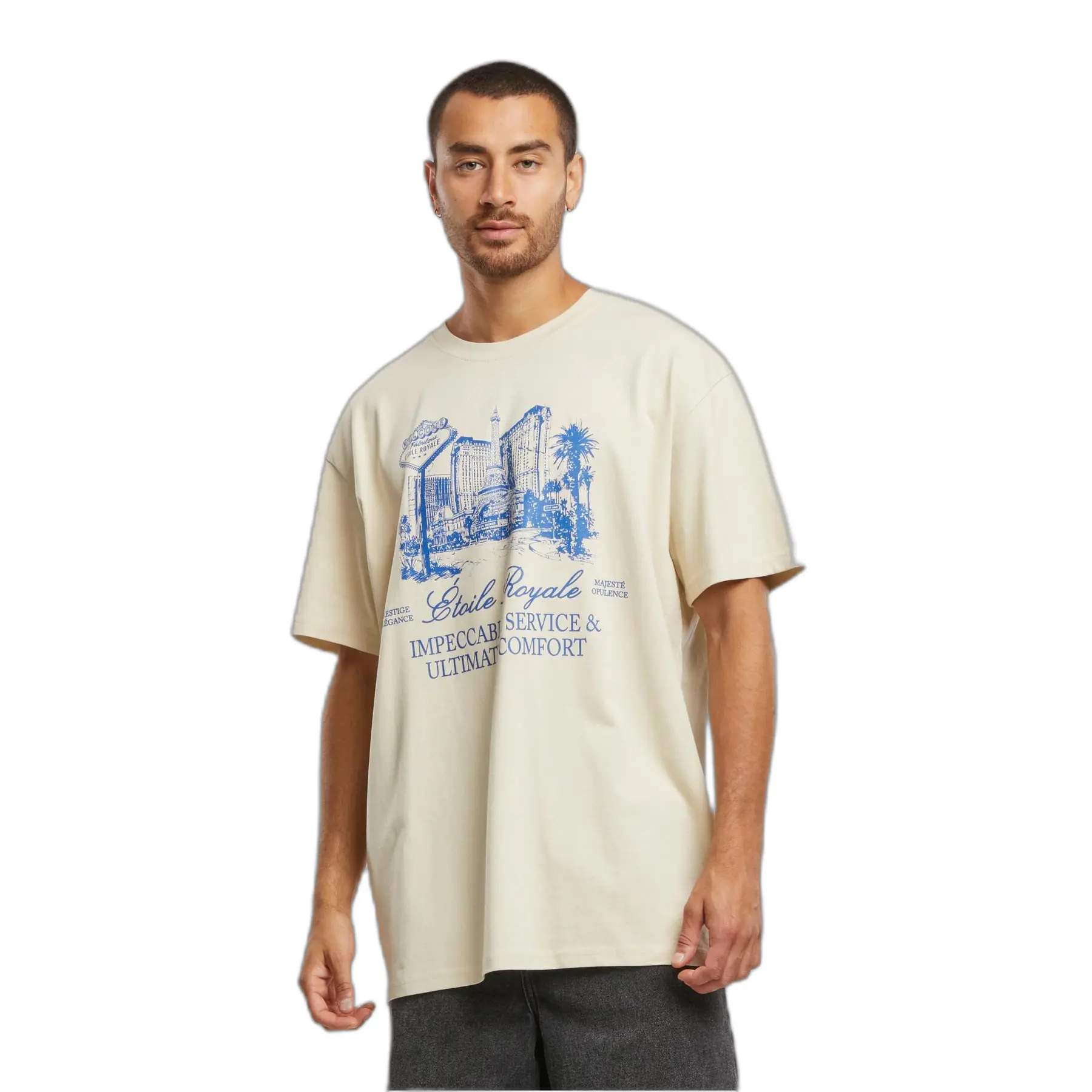 Oversized T-Shirt Mister Tee Etoile Royale