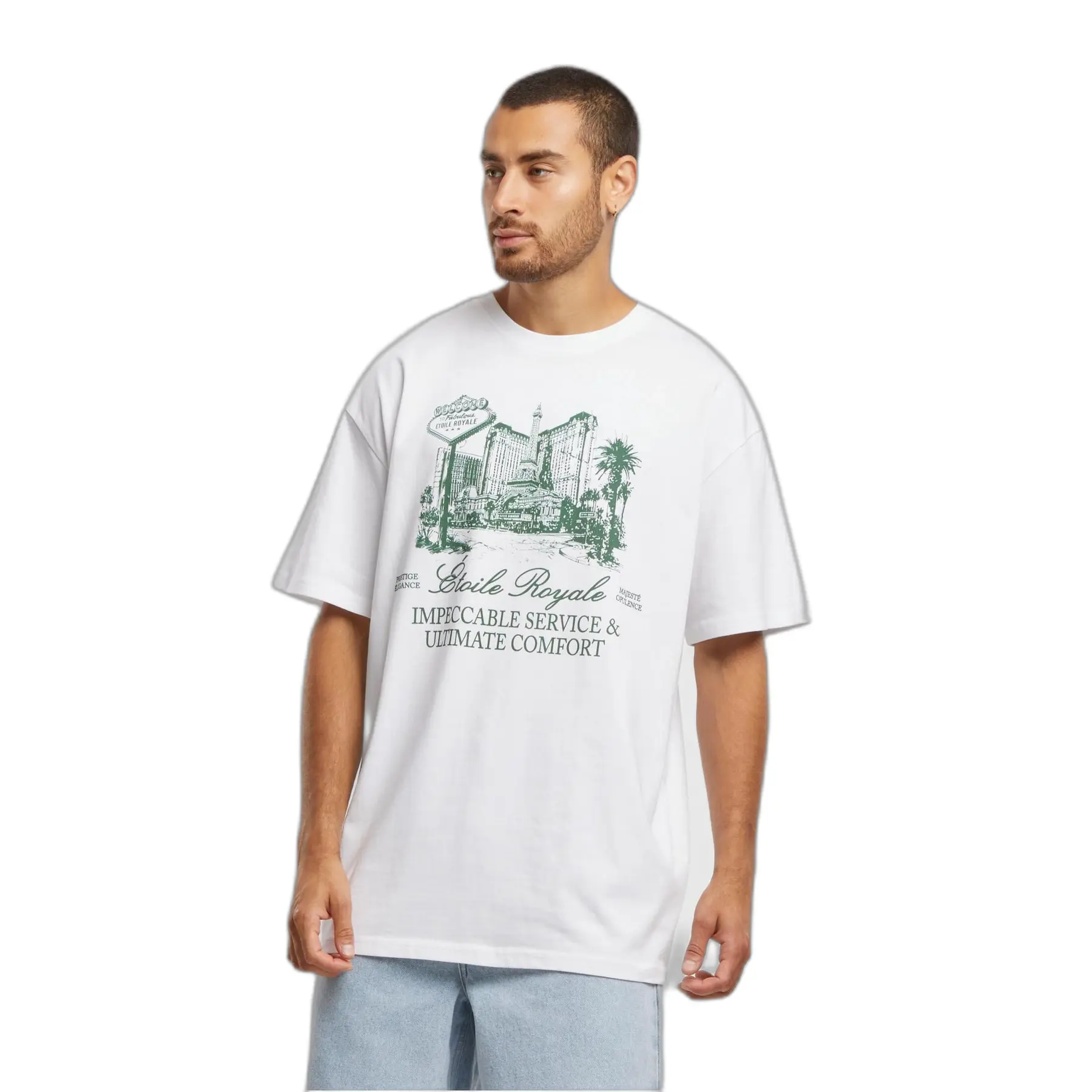 Oversized T-Shirt Mister Tee Etoile Royale