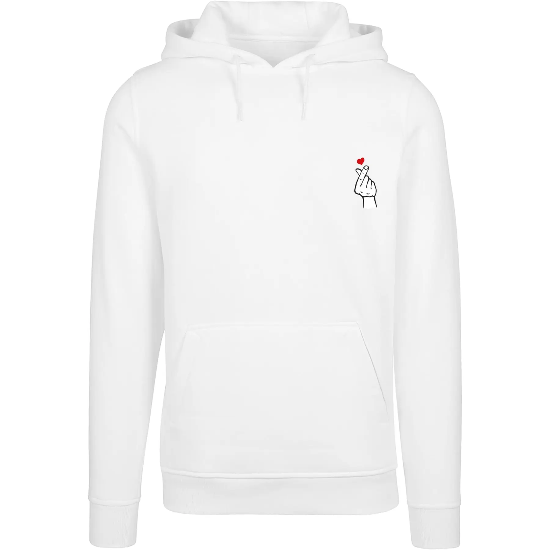 Felpa con cappuccio Mister Tee Love Sign 2.0