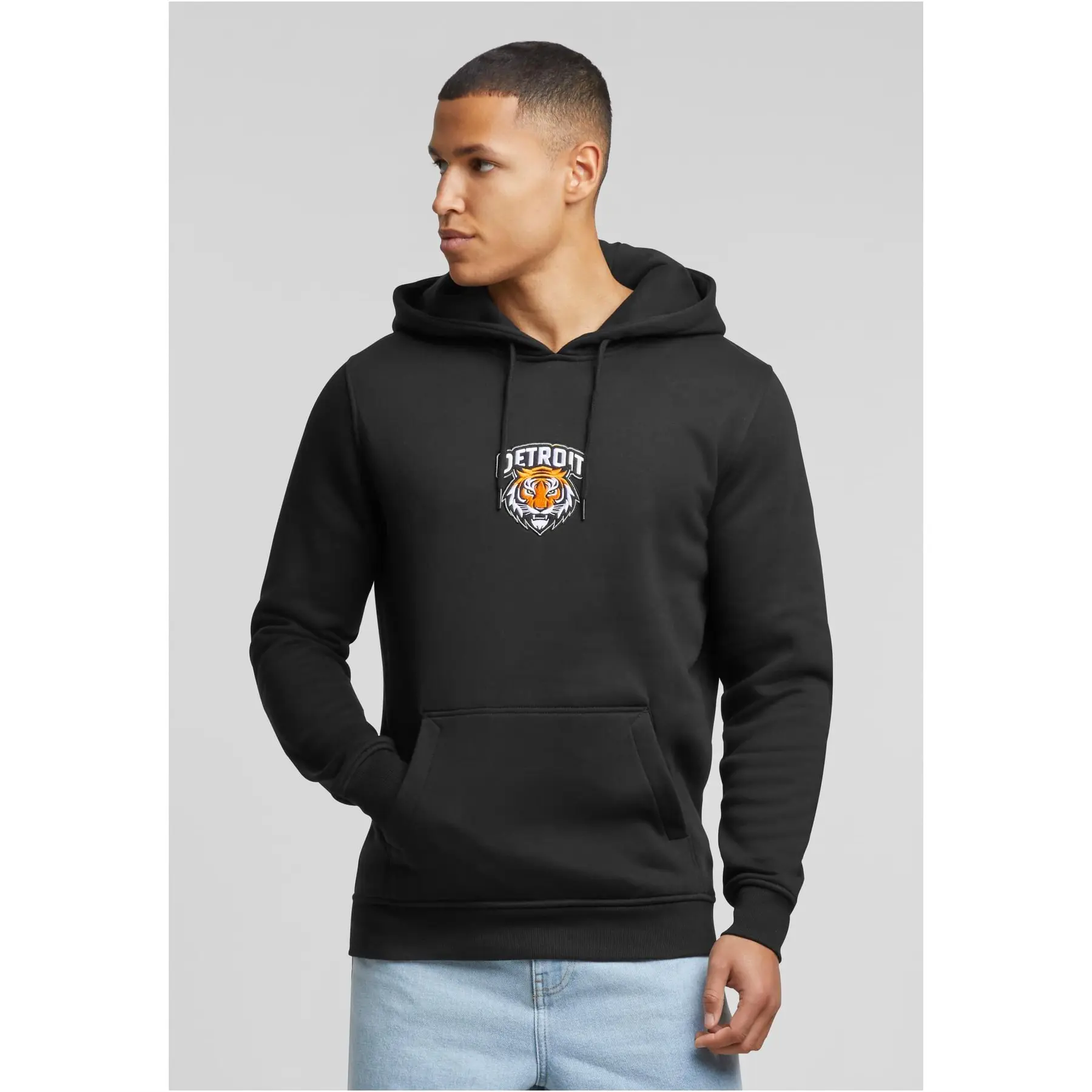 Hoodie Mister Tee Detroit Tiger Head