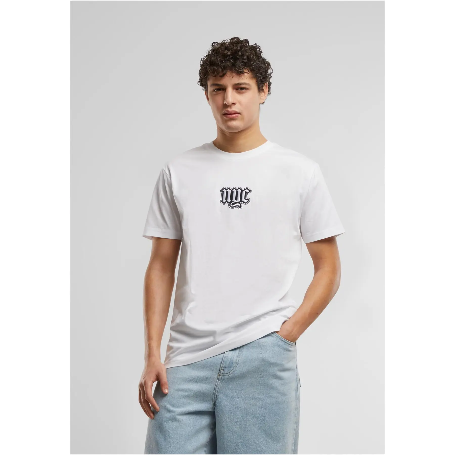 T-Shirt Mister Tee NYC Old English Wording