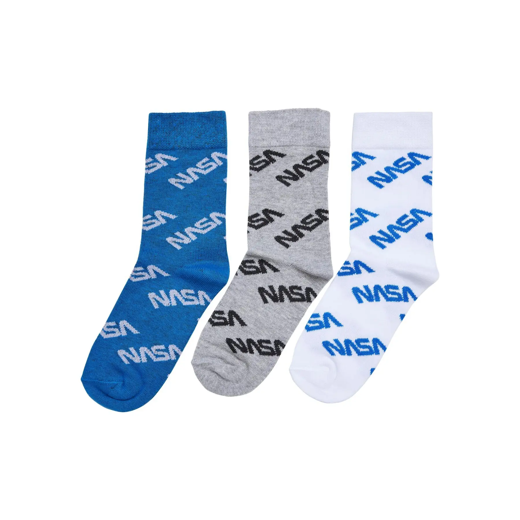 chaussettes enfant Mister Tee Nasa Allover (x3)
