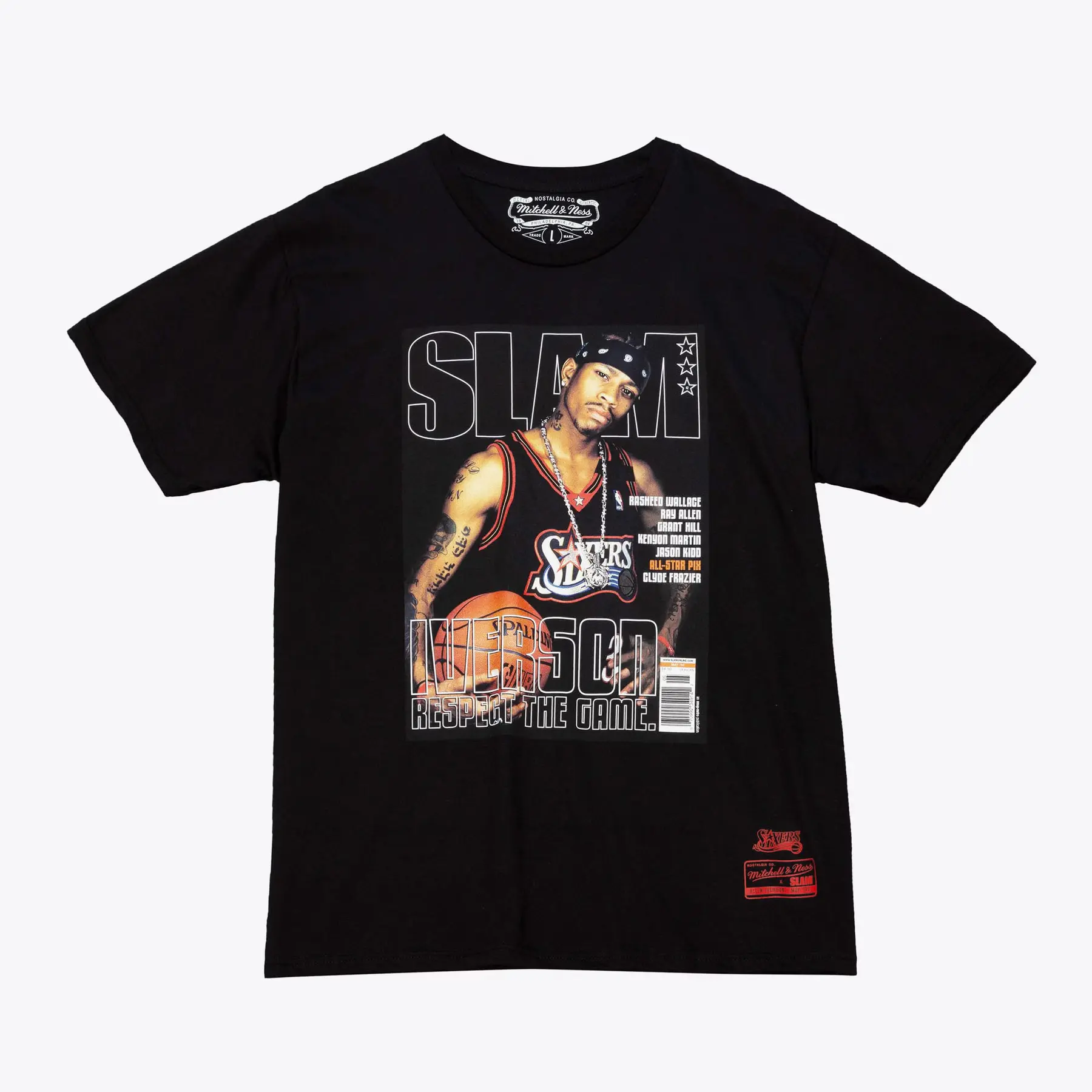 Maglietta Philadelphia 76ers NBA Slam Allen Iverson