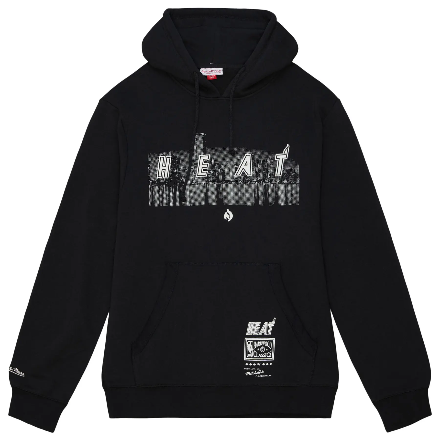 Felpa Miami Heat con cappuccio Nicky Jam Cityscape