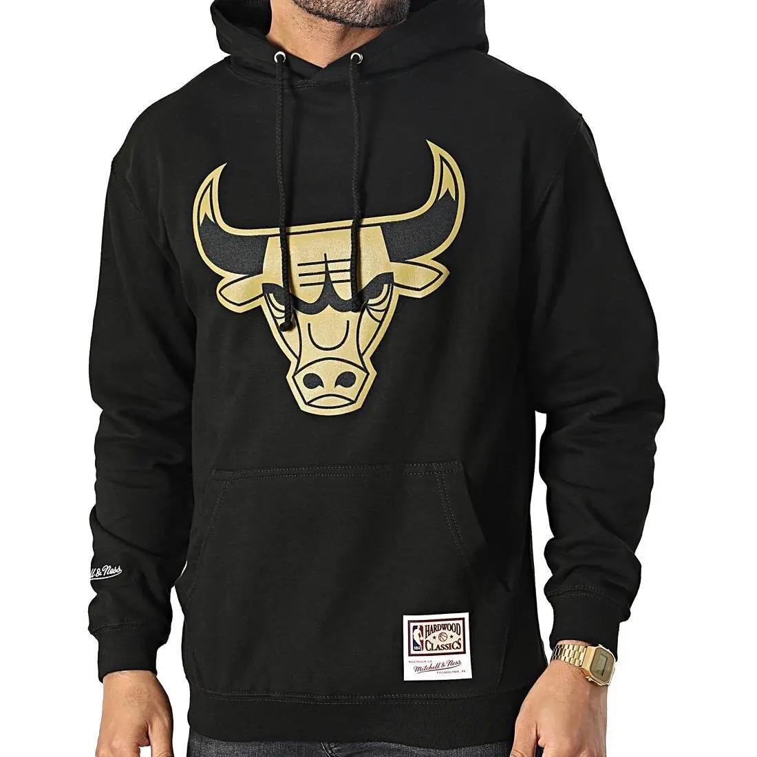 Felpa con cappuccio Chicago Bulls