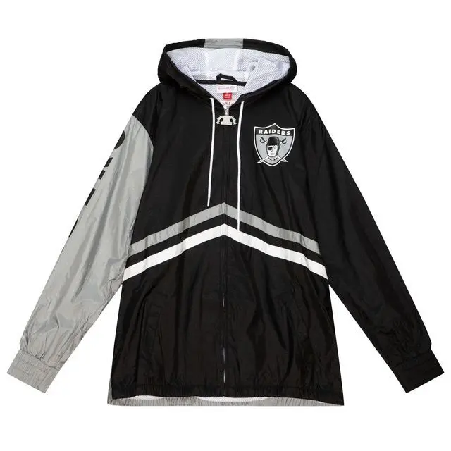 Regenjacke mit Kapuze Mitchell & Ness NFL Oakland Raiders Undeniable