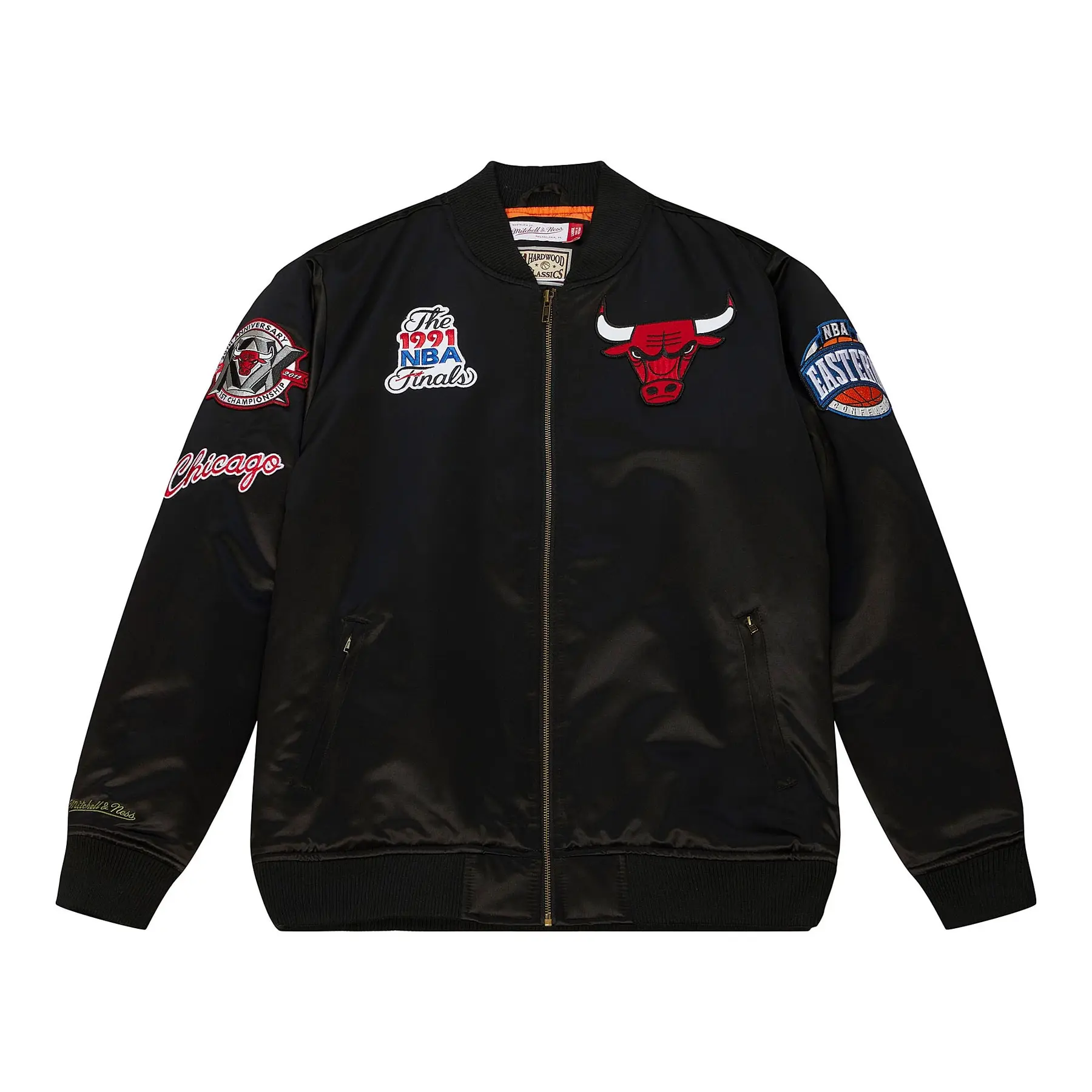 Giacca in raso Chicago Bulls Flight