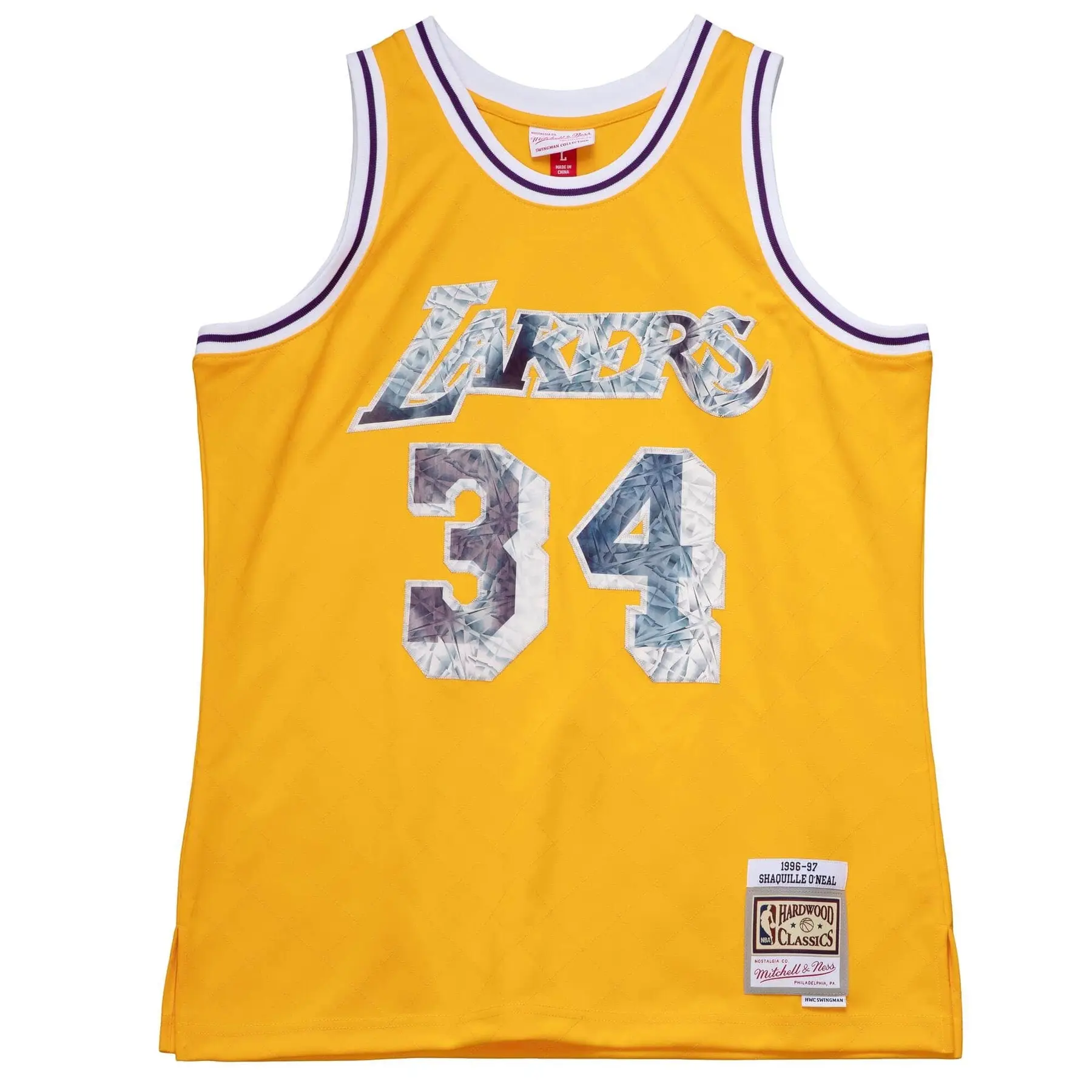 NBA-Trikot Los Angeles Lakers Shaquille O’Neal NBA 75Th 1996