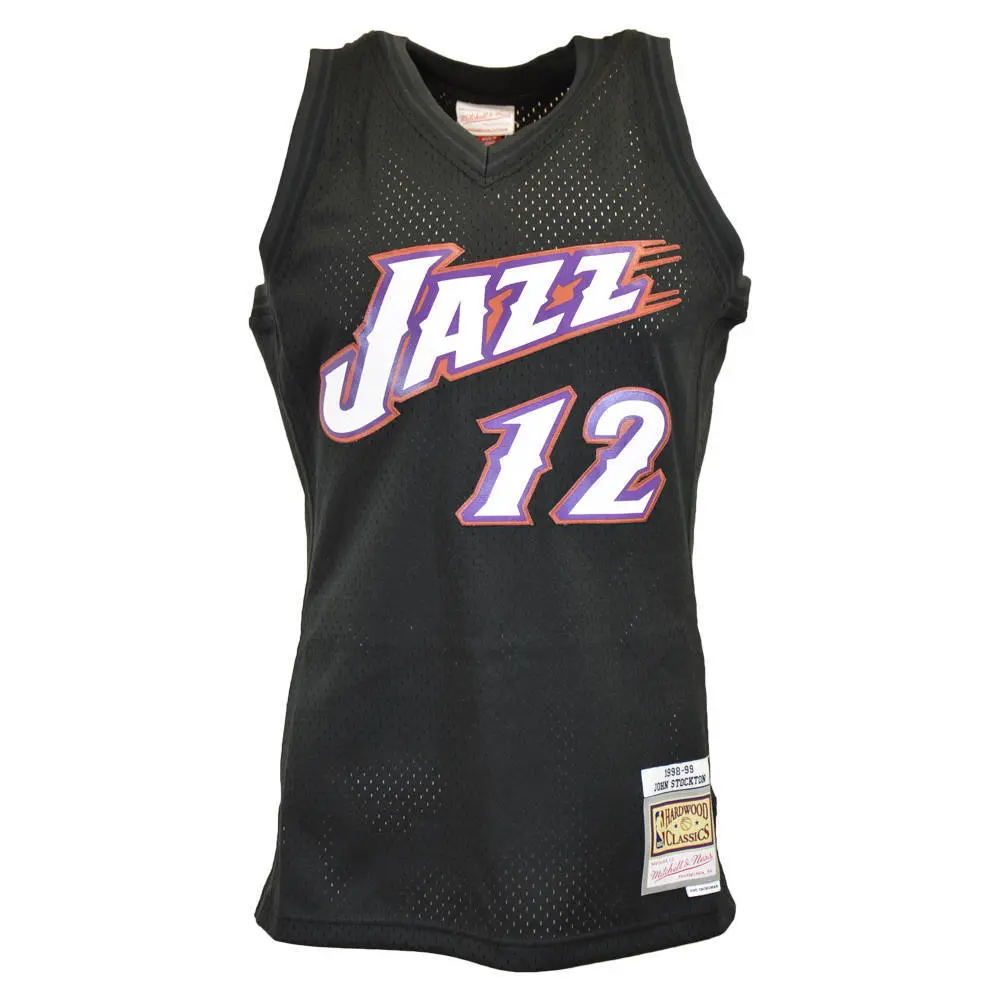 Maglia NBA Utah Jazz John Stockton Swingman TEam Color 1998/99