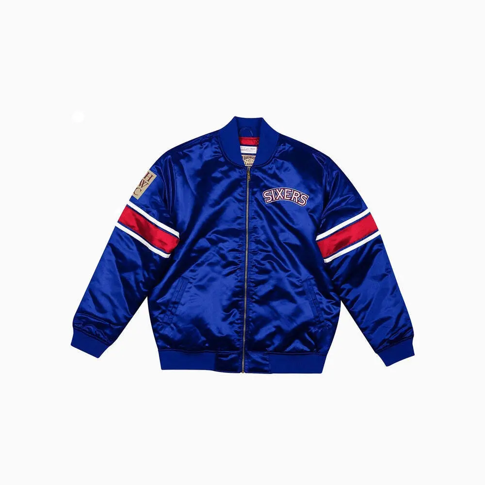 Giacca in raso spesso Philadelphia 76ers