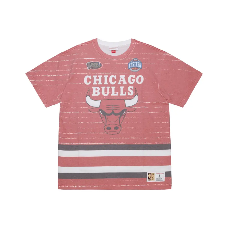 Sublimatie T-shirt Mitchell & Ness Jumbotron 3.0 Chicago Bulls