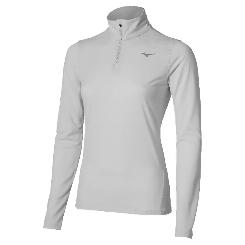 Dames trainingsshirt met half zip Mizuno Impulse