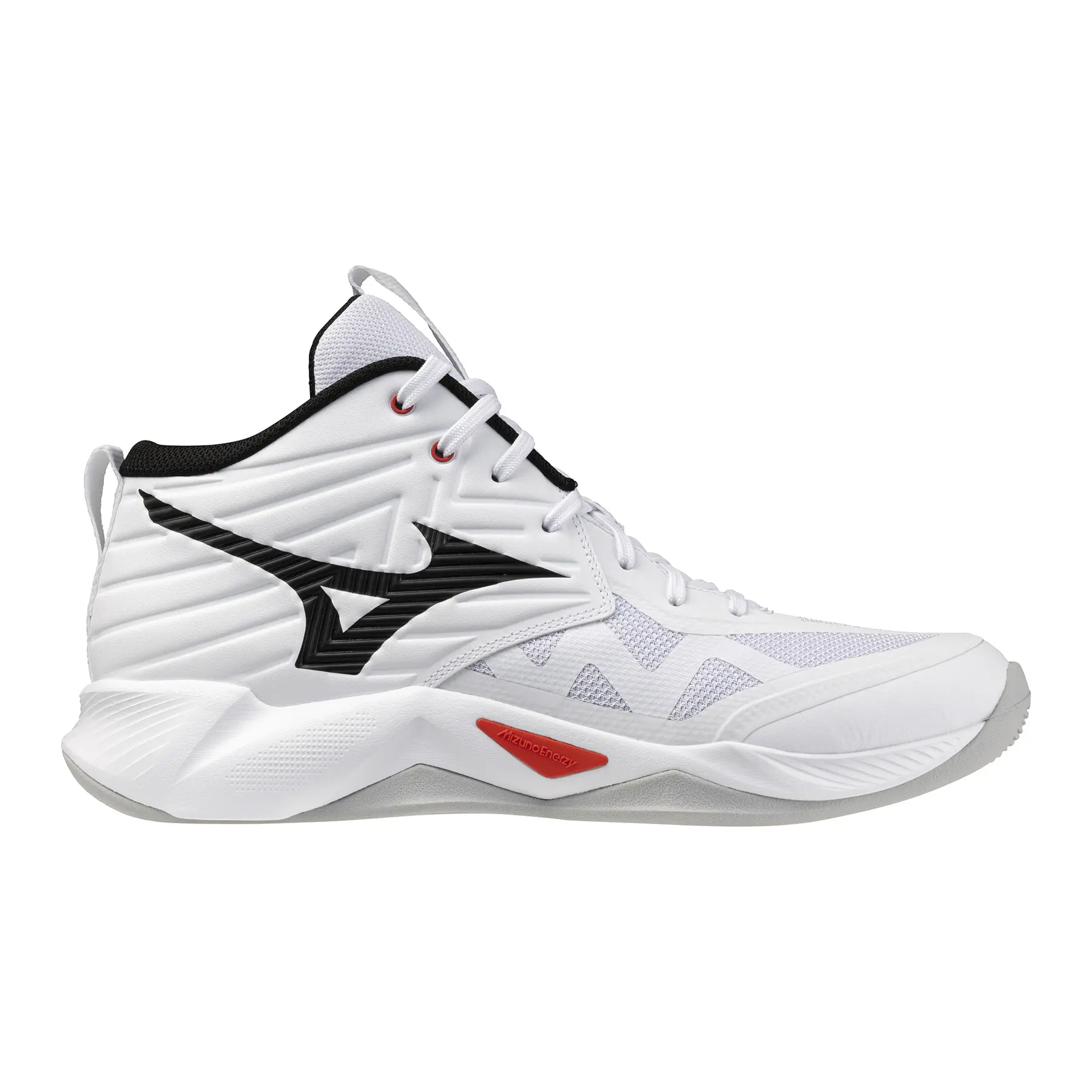 Mizuno WAVE MOMENTUM PRO MID Chaussures de volleyball Fiery FemmeHommee Taille42 5 - vue 2