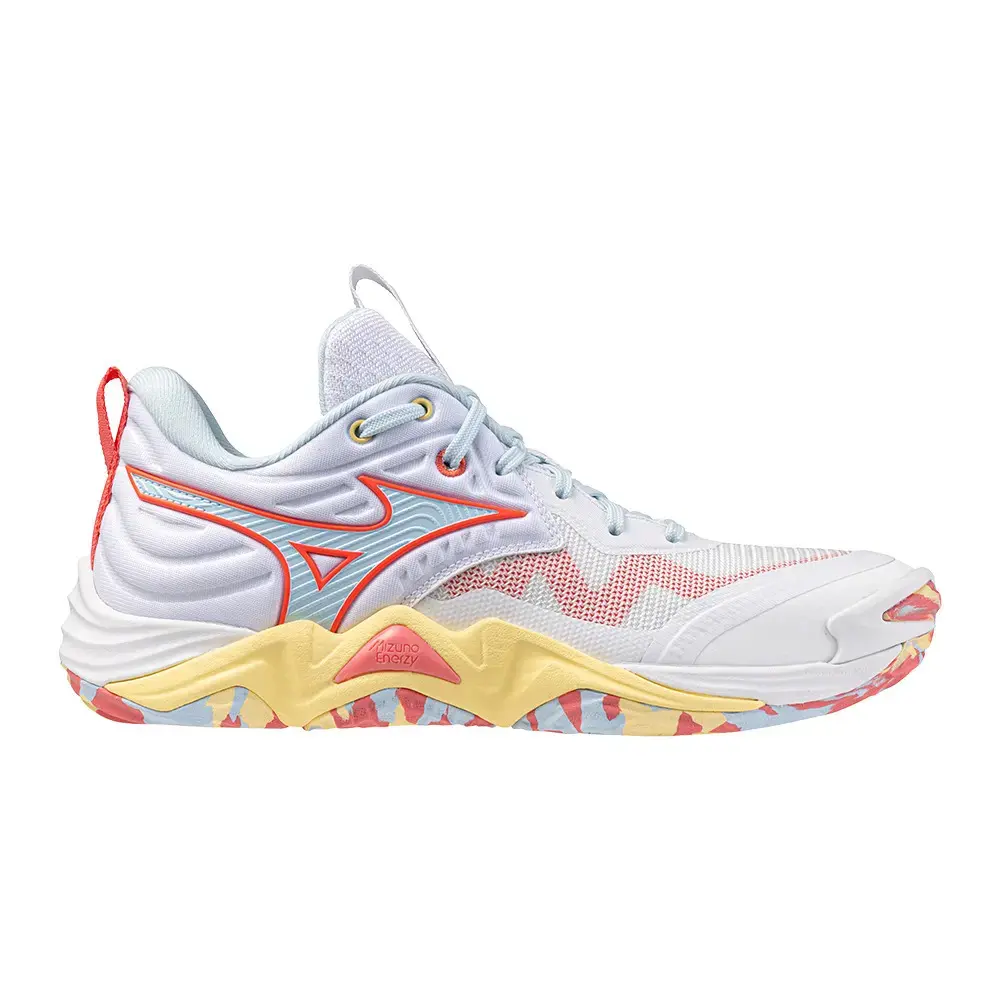 Mizuno WAVE MOMENTUM ELITE Chaussures de volleyball Calypso Pale Banan Femme Taille42