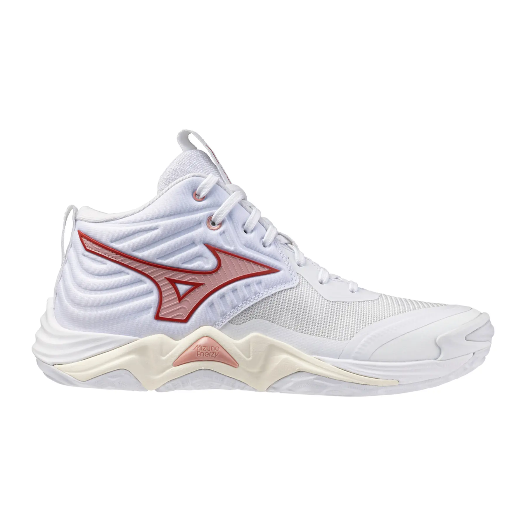 Mizuno WAVE MOMENTUM ELITE MID Chaussures de volleyball EleganceLava Falls Femme Taille42 5 - vue 2