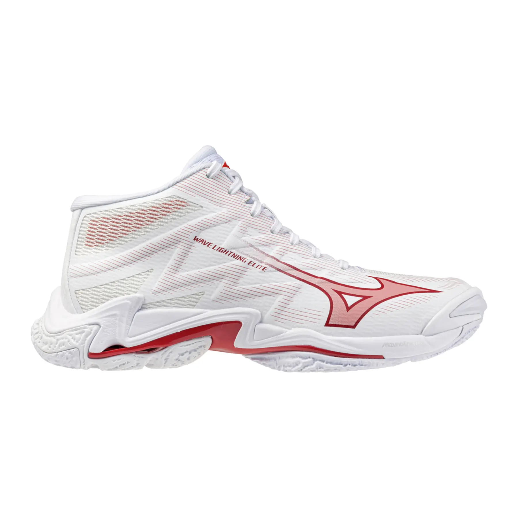 Mizuno WAVE LIGHTNING ELITE MID Chaussures de volleyball EleganceLava Falls Femme Taille39 - vue 4