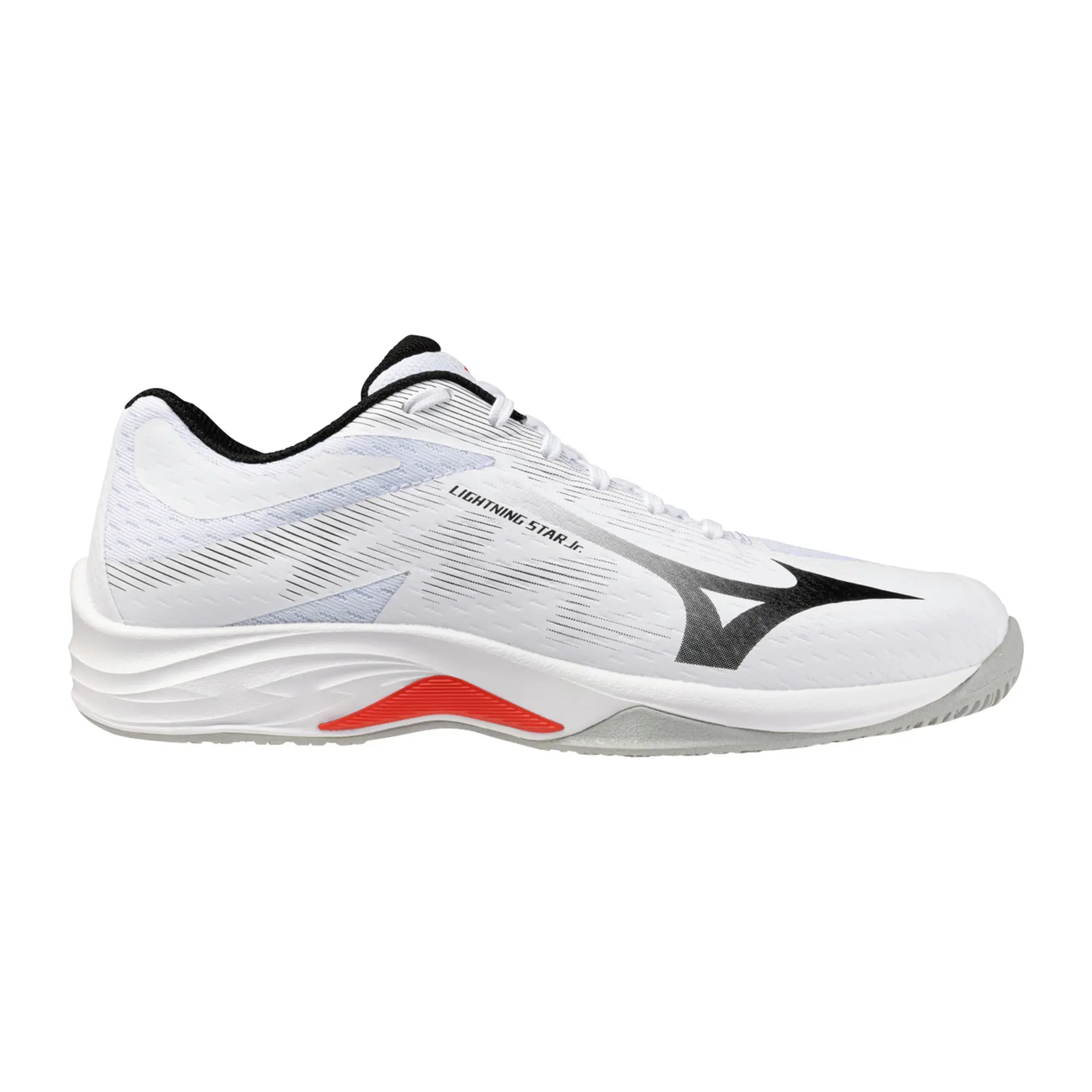 Mizuno LIGHTNING STAR Jr. Chaussures de volleyball Fiery Junior Taille39 - vue 2