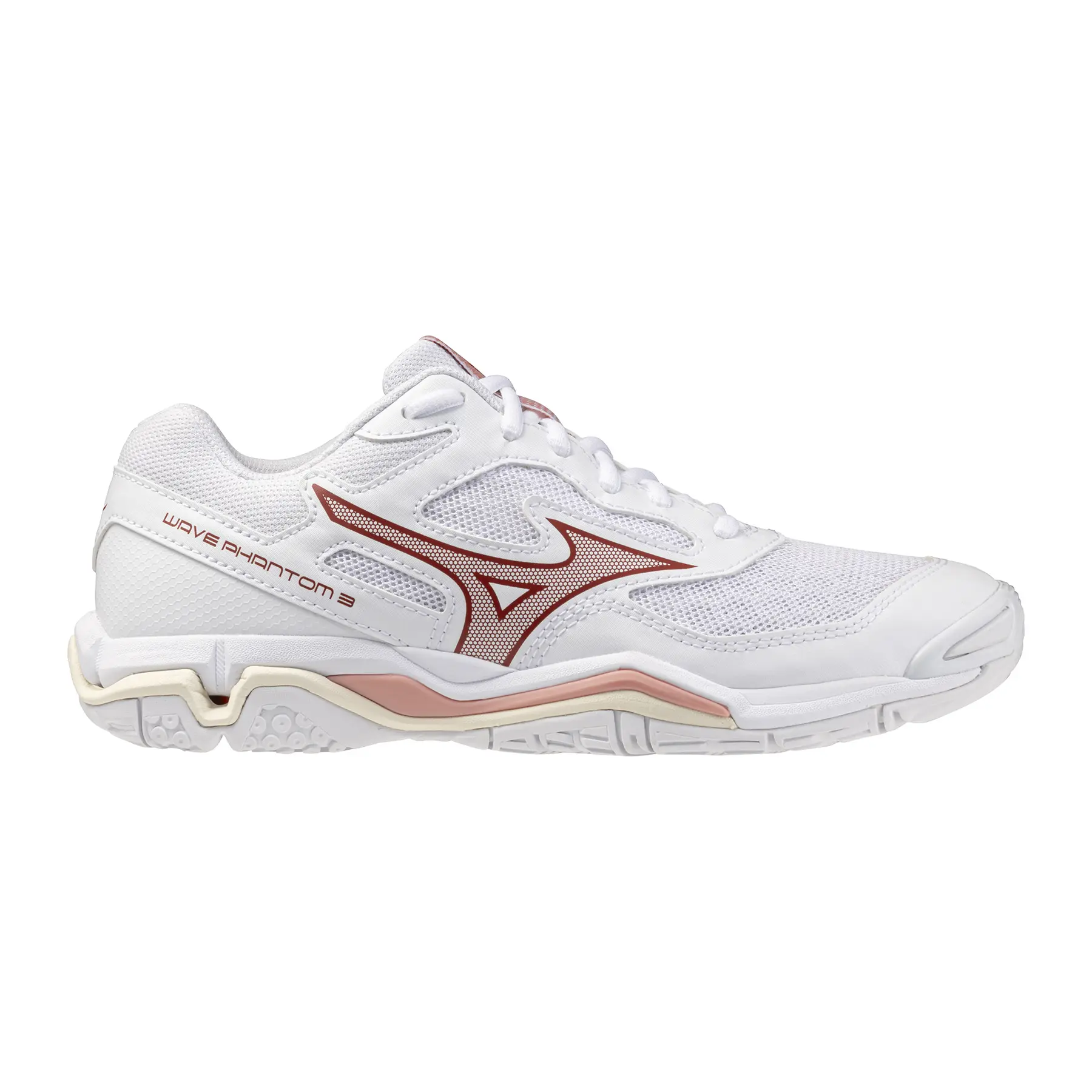 Mizuno WAVE PHANTOM 3 Chaussures de handball EleganceLava Falls Femme Taille40 - vue 4