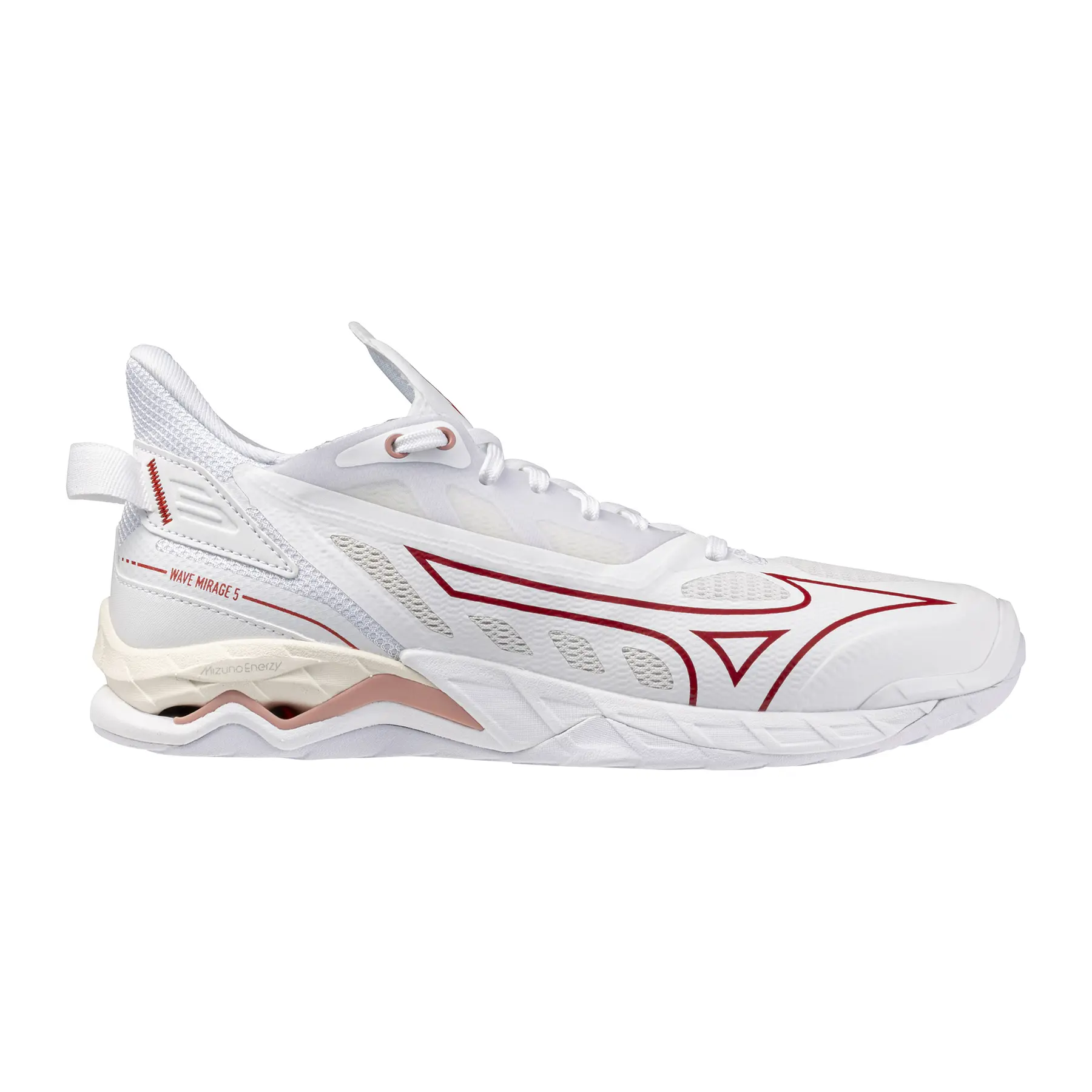 Mizuno WAVE MIRAGE 5 Chaussures de handball EleganceLava Falls Femme Taille38 - vue 2