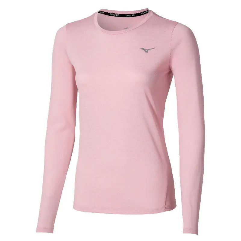 Mizuno Core Impulse Long Sleeve tee Bleached Femme TailleS - vue 2