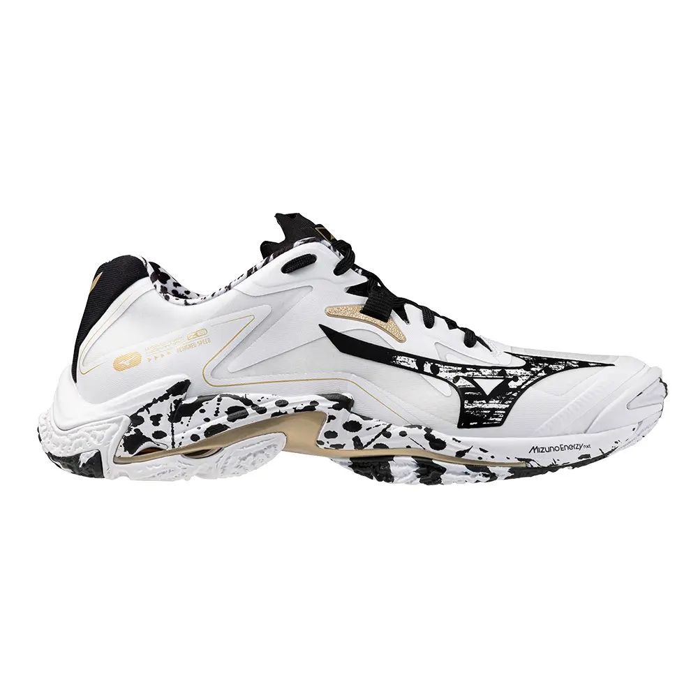 Mizuno WAVE LIGHTNING Z8 Chaussures de volleyball GE Or FemmeHommee Taille47