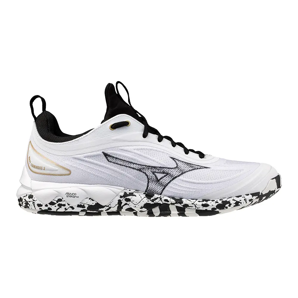 Mizuno WAVE LUMINOUS 3 Chaussures de volleyball GE Or FemmeHommee Taille46.5 - vue 3