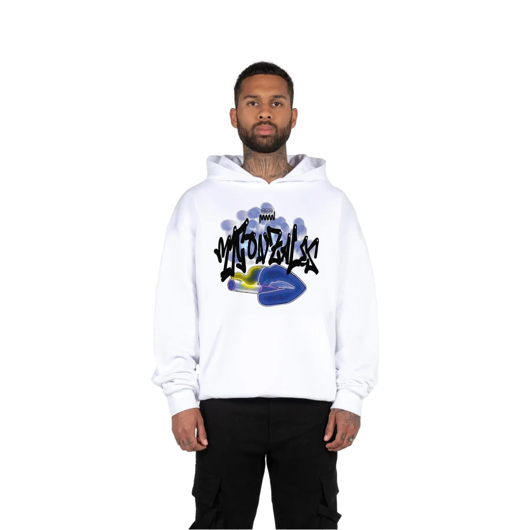Oversized Hoodie MJ Gonzales Kiss X Heavyd
