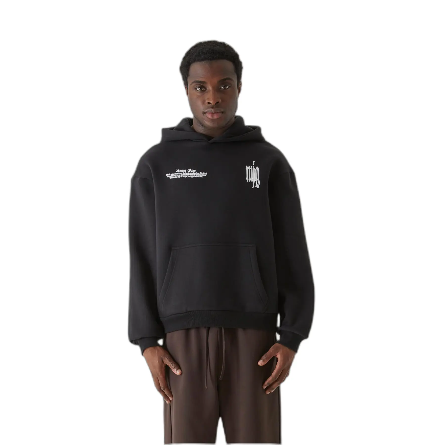 Oversized Hoodie MJ Gonzales Heavy - Inferno Butterfly