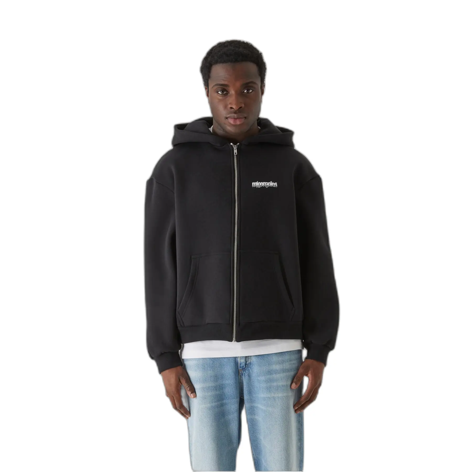 Oversized Kapuzenjacke MJ Gonzales Burning Wings