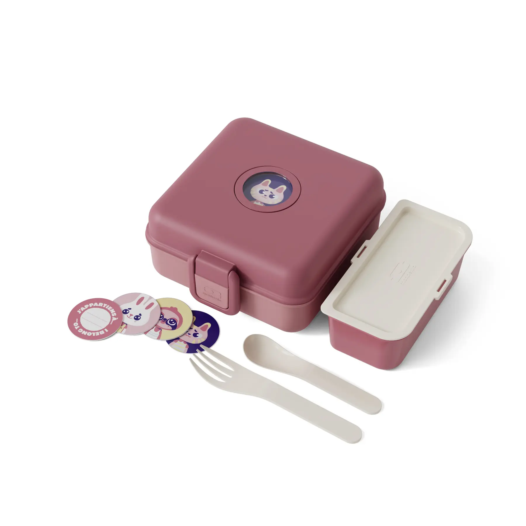 Monbento Rose Lunch Box Enfant Snacky