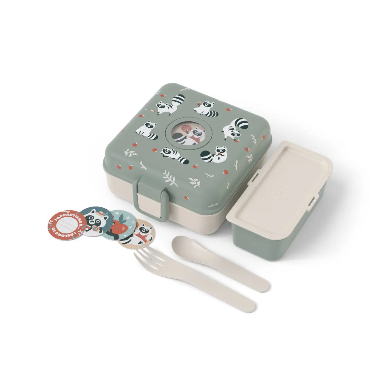 Monbento Vert Lunch Box Enfant Snacky