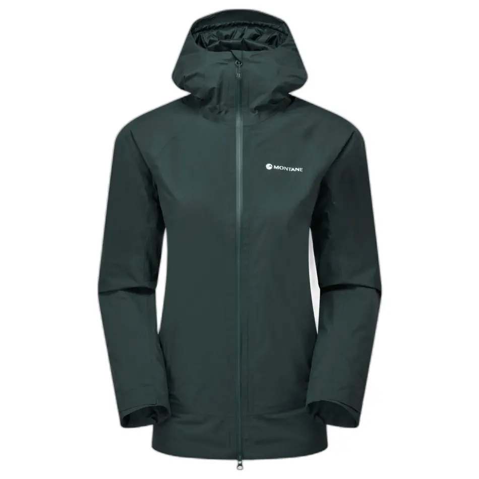 Chaqueta impermeable con capucha para mujer Montane Dualité Lite