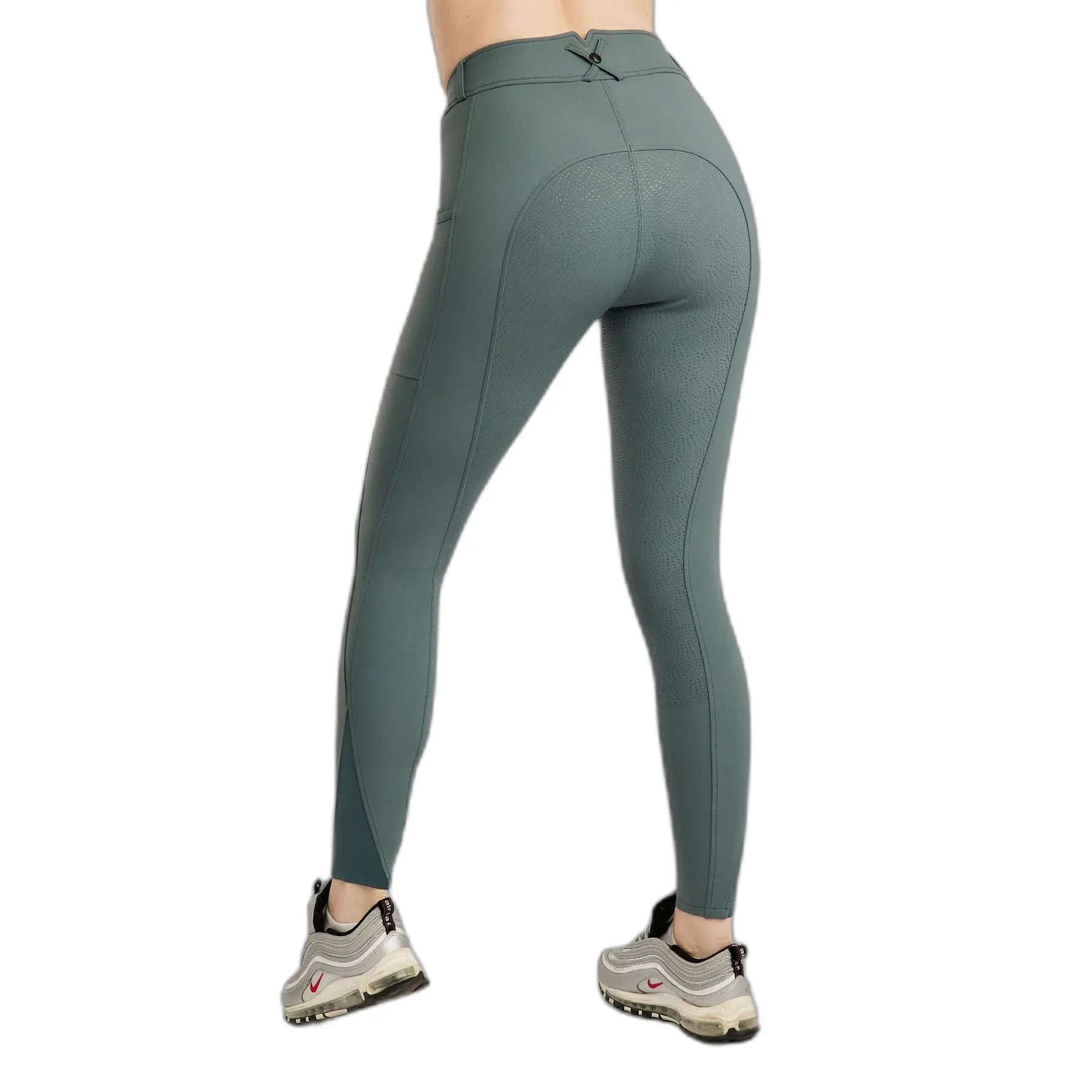 Full grip riding trousers with pockets for women's phones Montar Megan