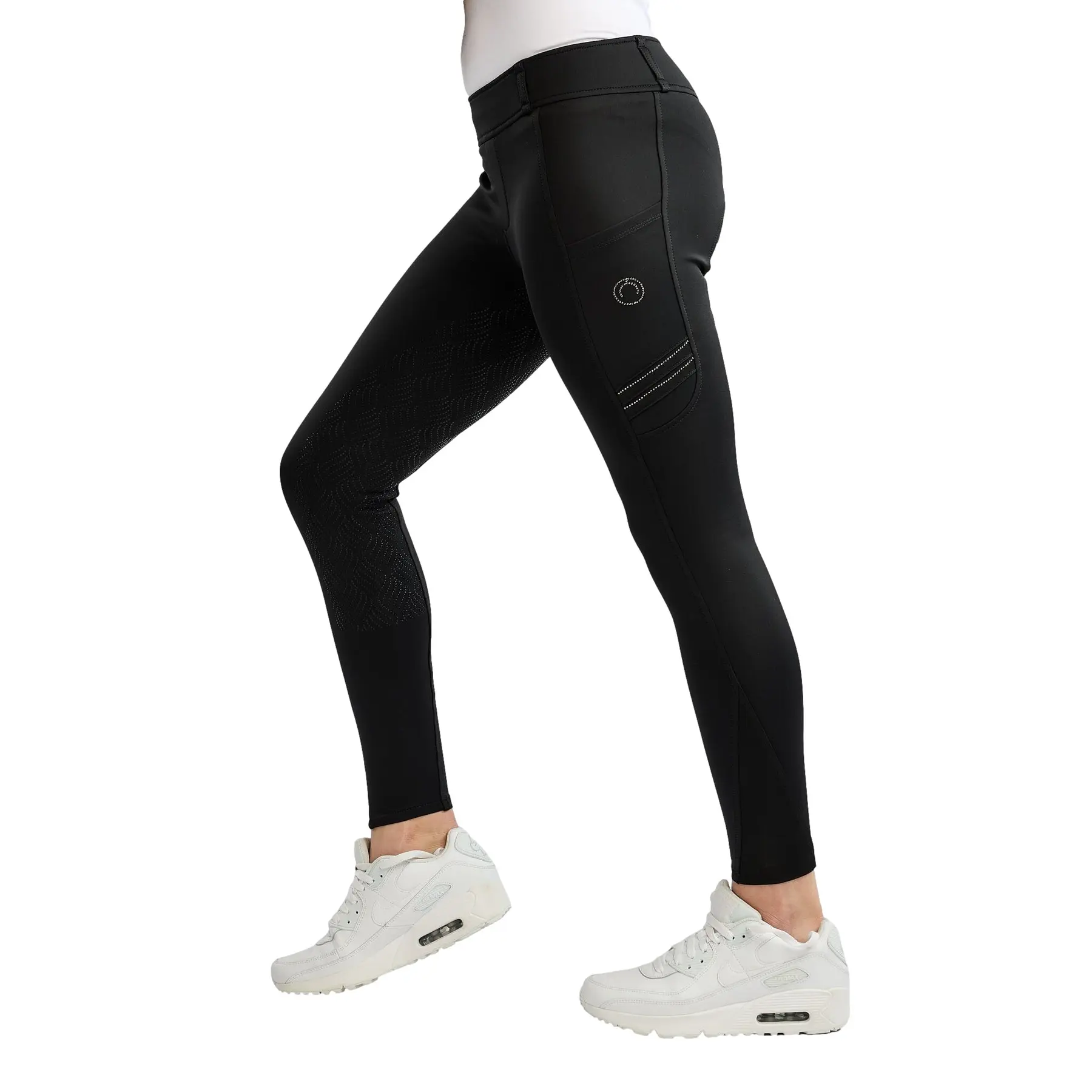 Children's full grip riding leggings Montar Wilma