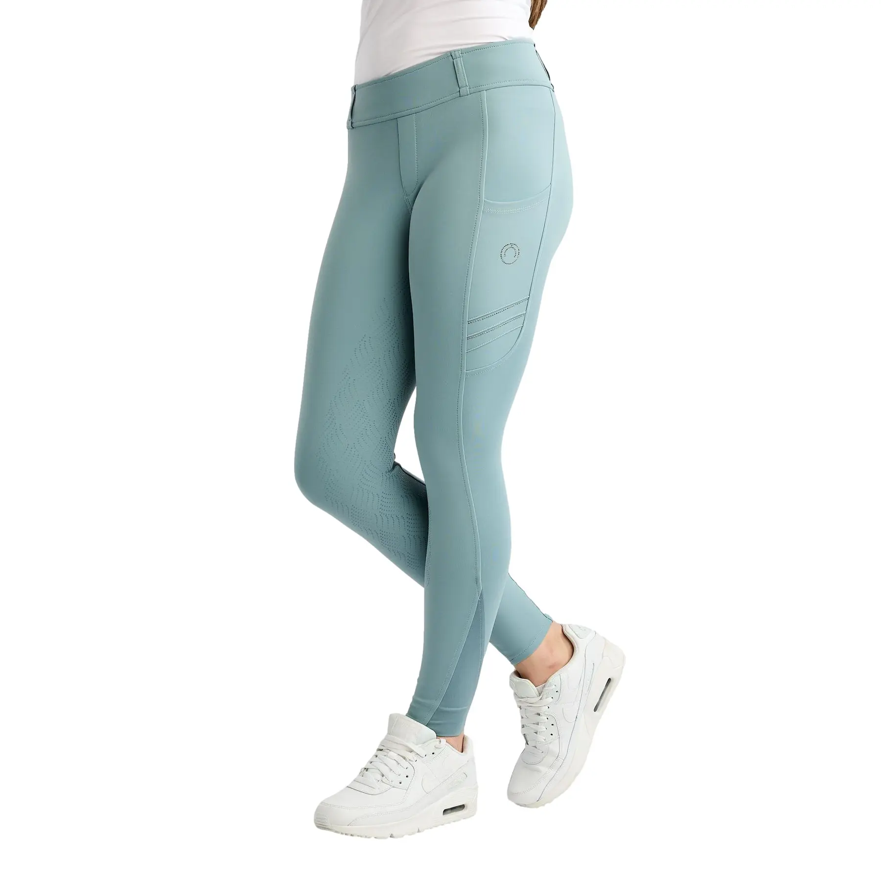 Children's full grip riding leggings Montar Wilma