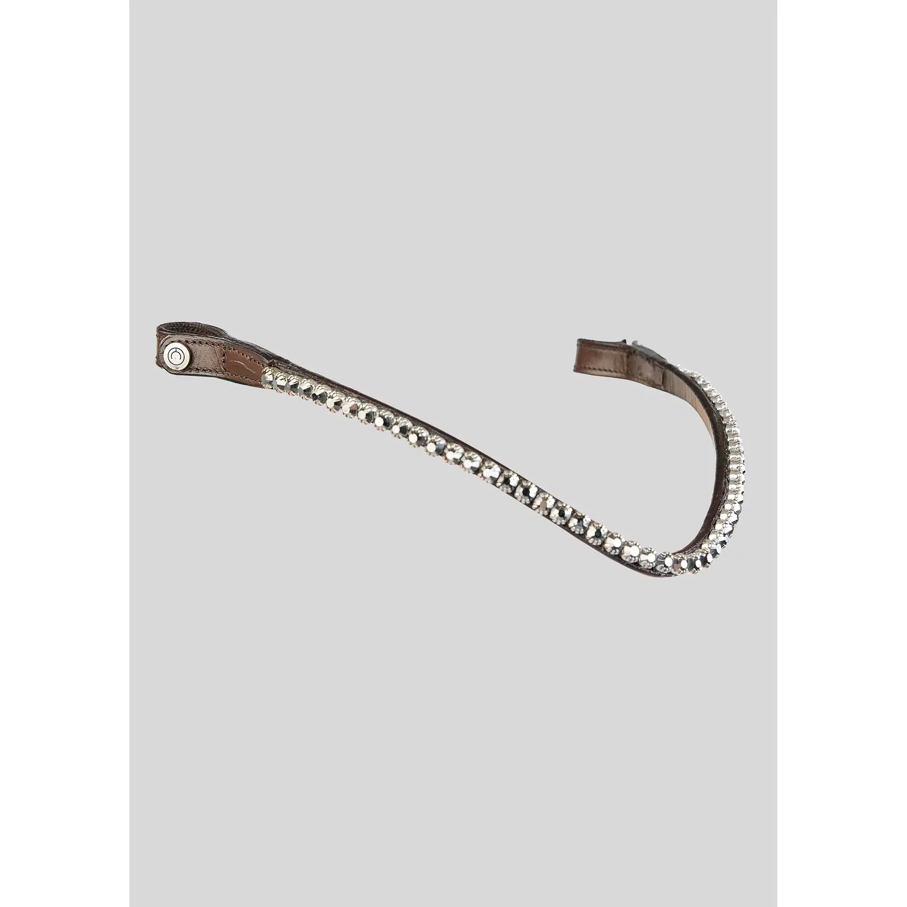 Leather horse browband Montar Fair