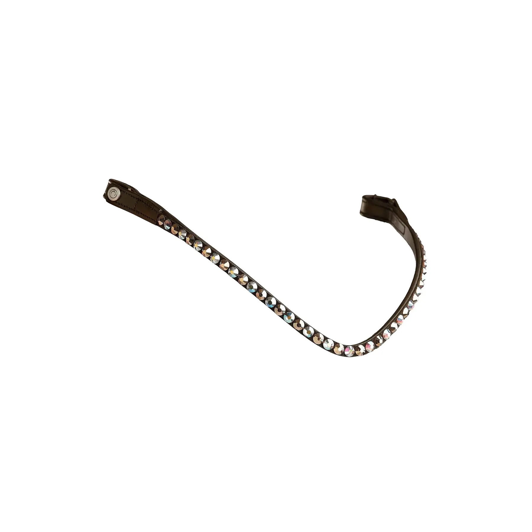 Leather horse browband Montar Fair
