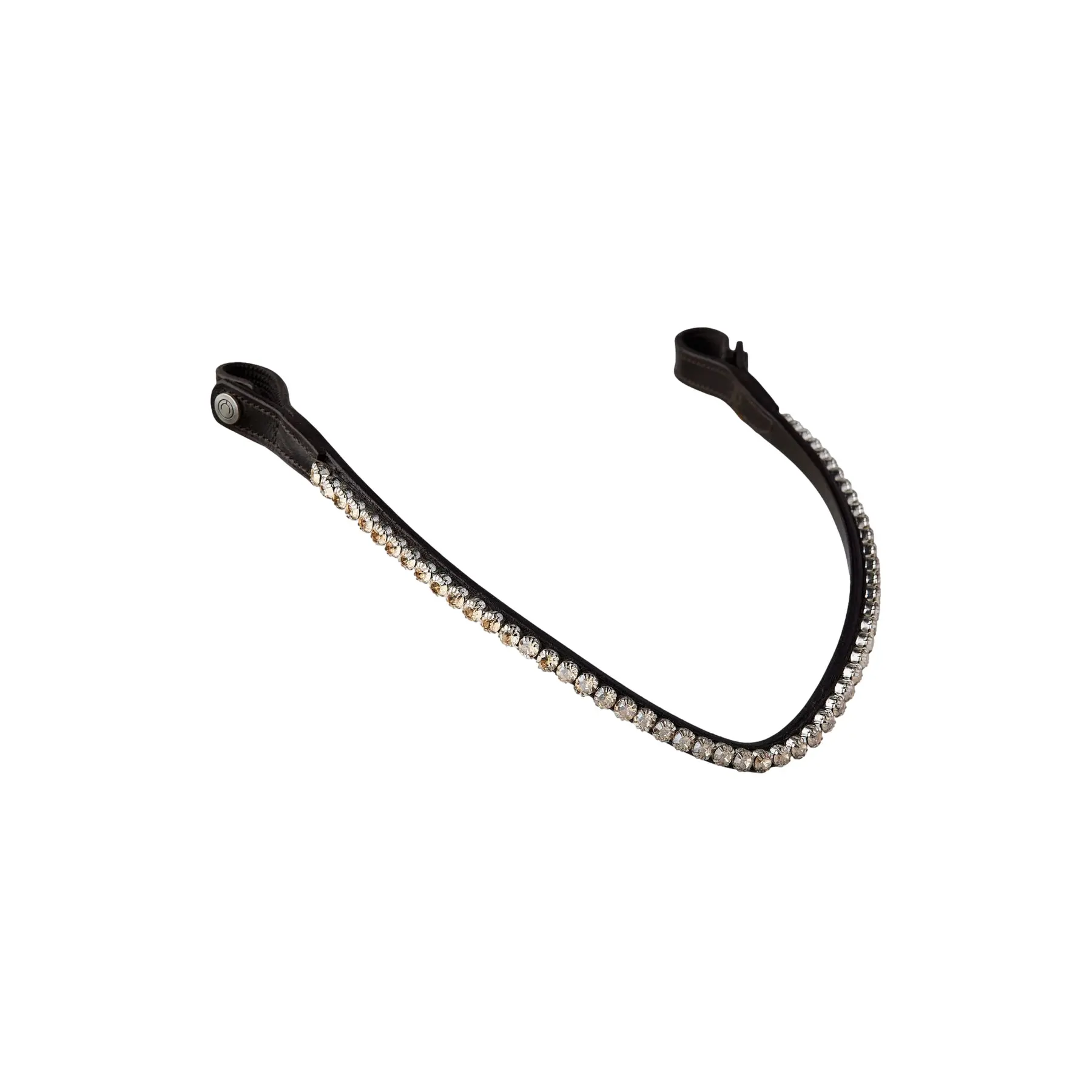 Leather horse browband Montar Fair