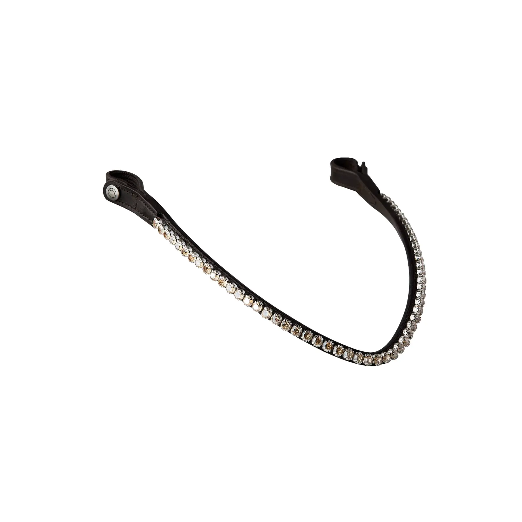 Leather horse browband Montar Fair