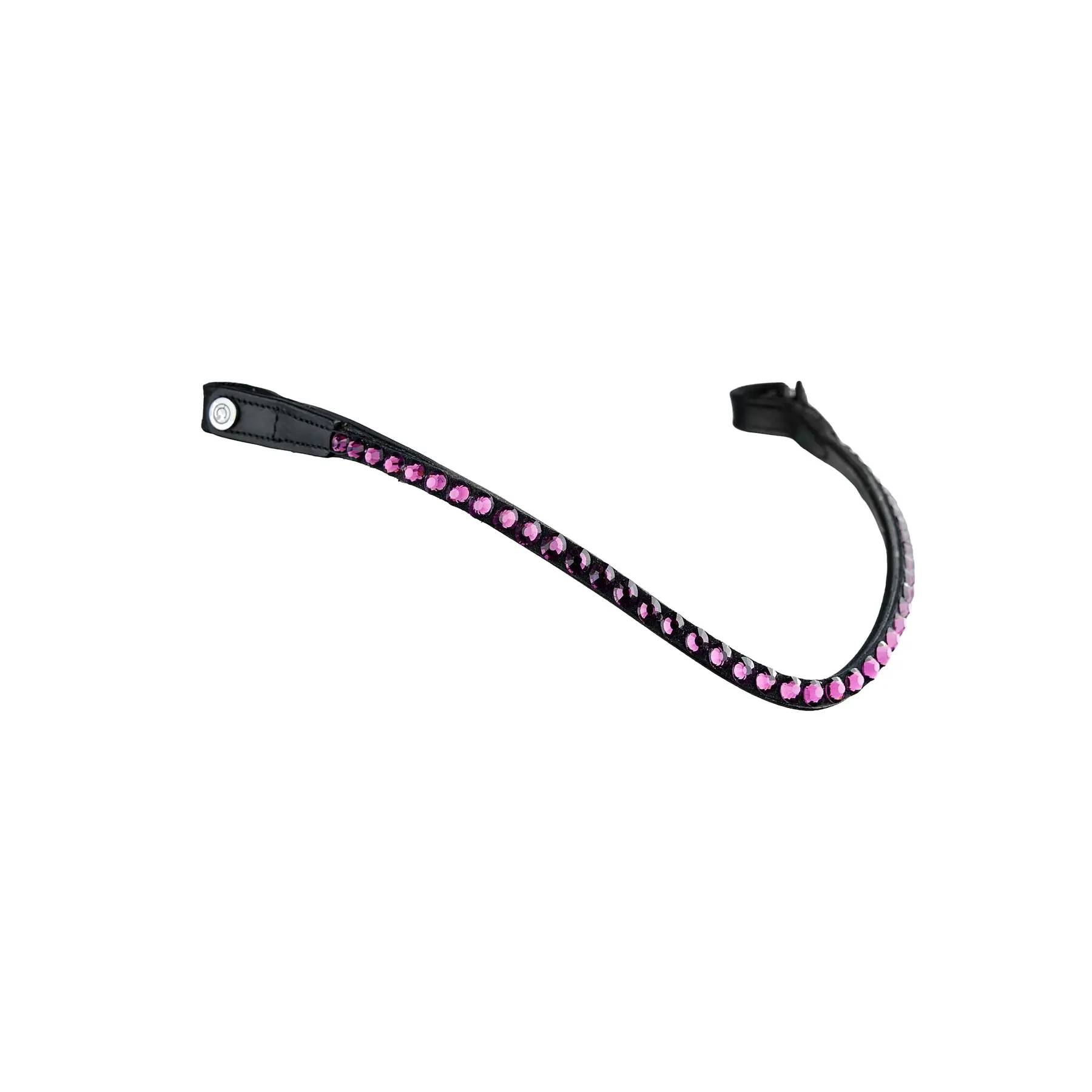 Leather horse browband Montar Fair